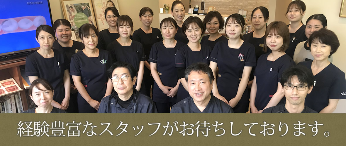 経験豊富なスタッフがお待ちしております。